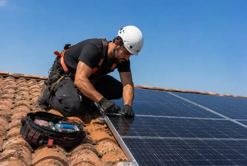 Maintenance et monitoring de panneaux solaires à Beaulieu