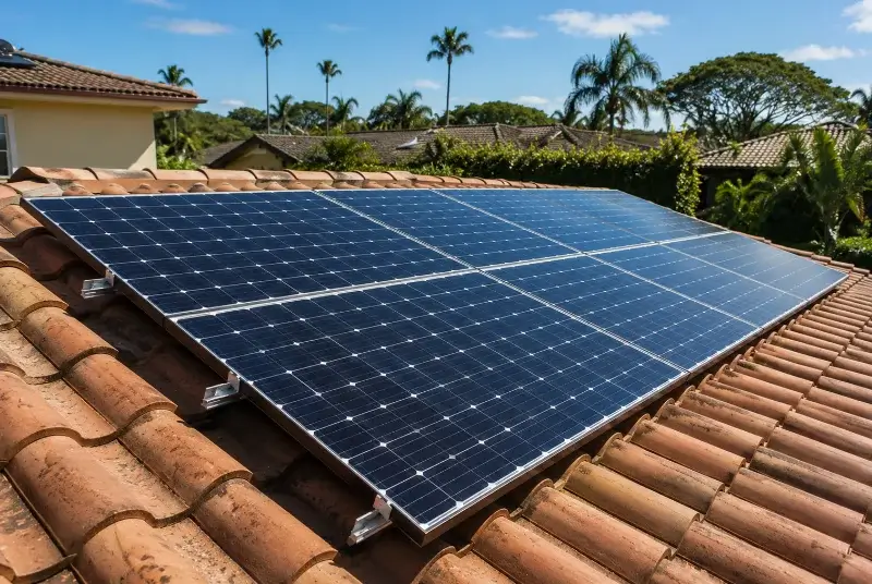 Installation de panneaux solaires à Beaulieu